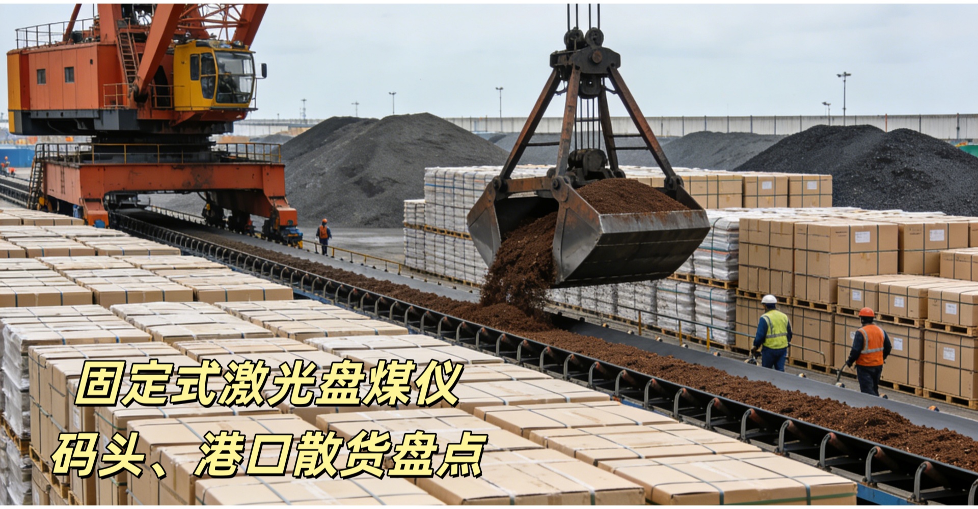 港口散货码头高效盘点 固定式激光盘煤仪的实战价值