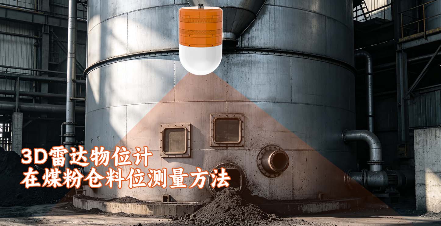 3D雷达物位计在煤粉仓料位测量方法