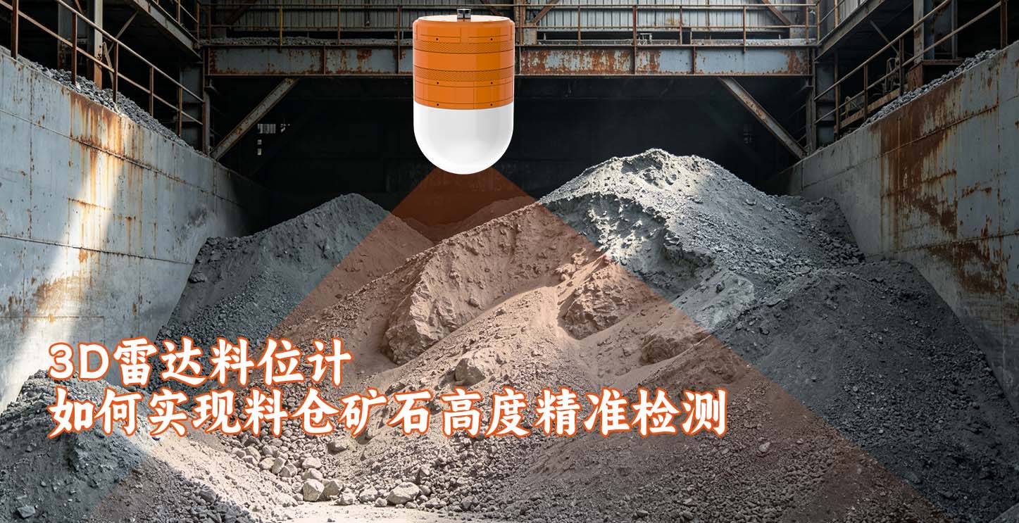 3D雷达料位计如何实现料仓矿石高度精准检测