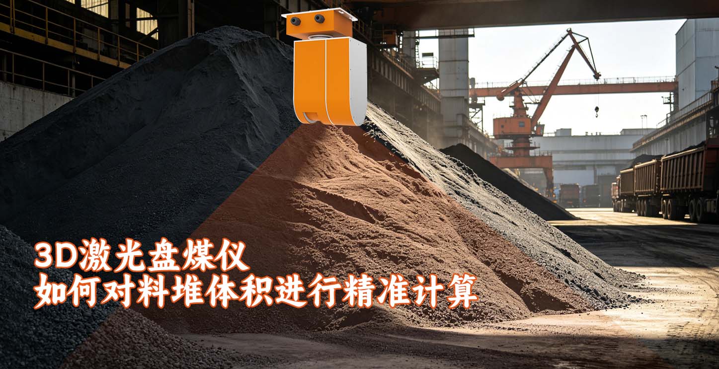 3D激光盘煤仪如何对料堆体积进行精准计算