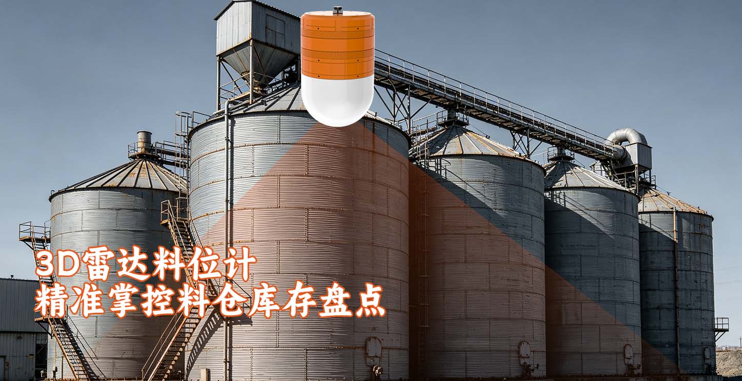 3D雷达料位计精准掌控料仓库存盘点