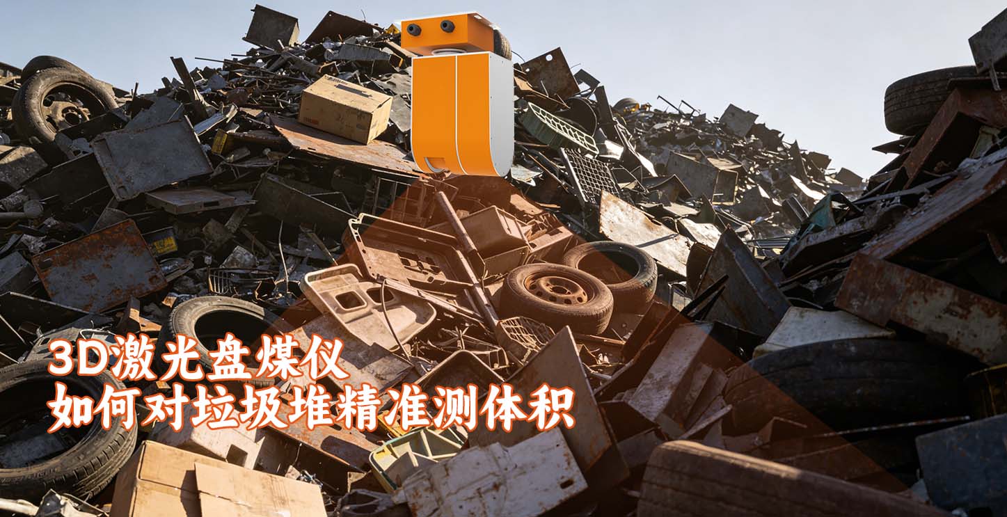 3D激光盘煤仪如何对垃圾堆精准测体积