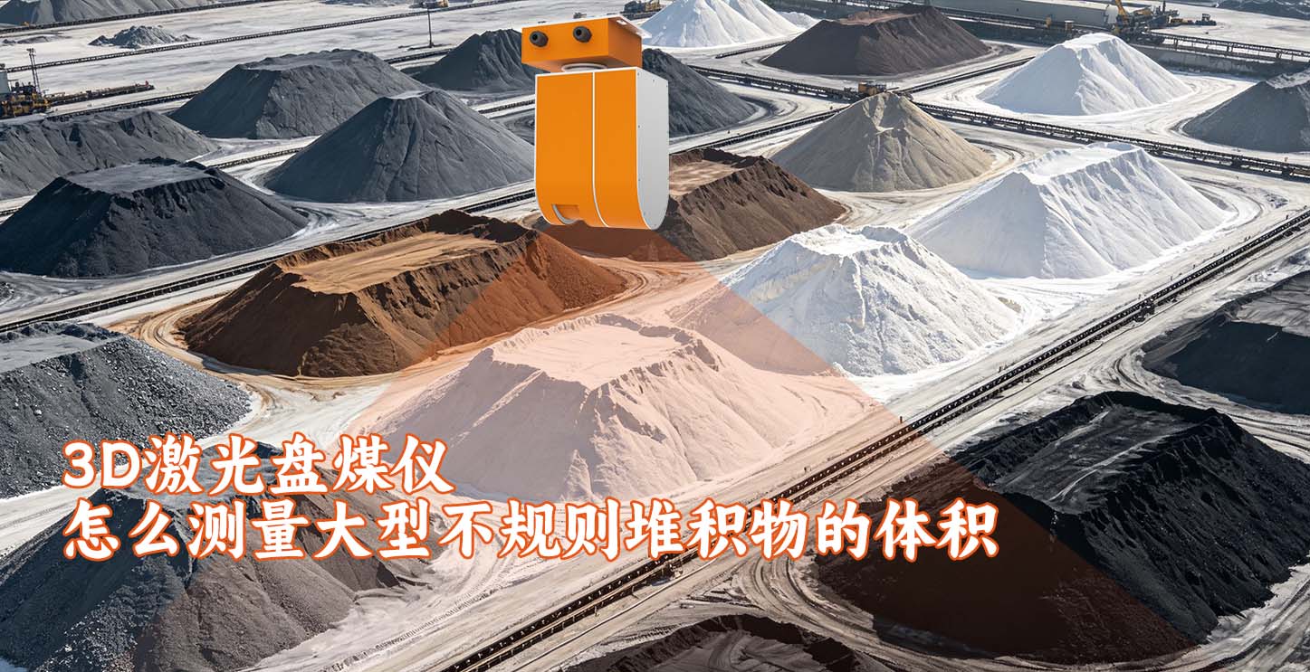 3D激光盘煤仪怎么测量大型不规则堆积物的体积