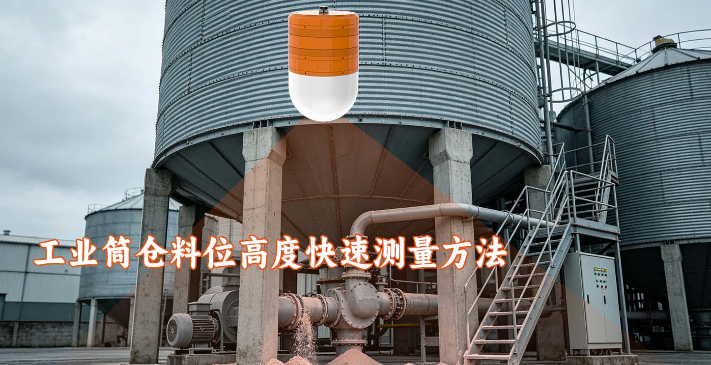 工业筒仓料位高度快速测量方法