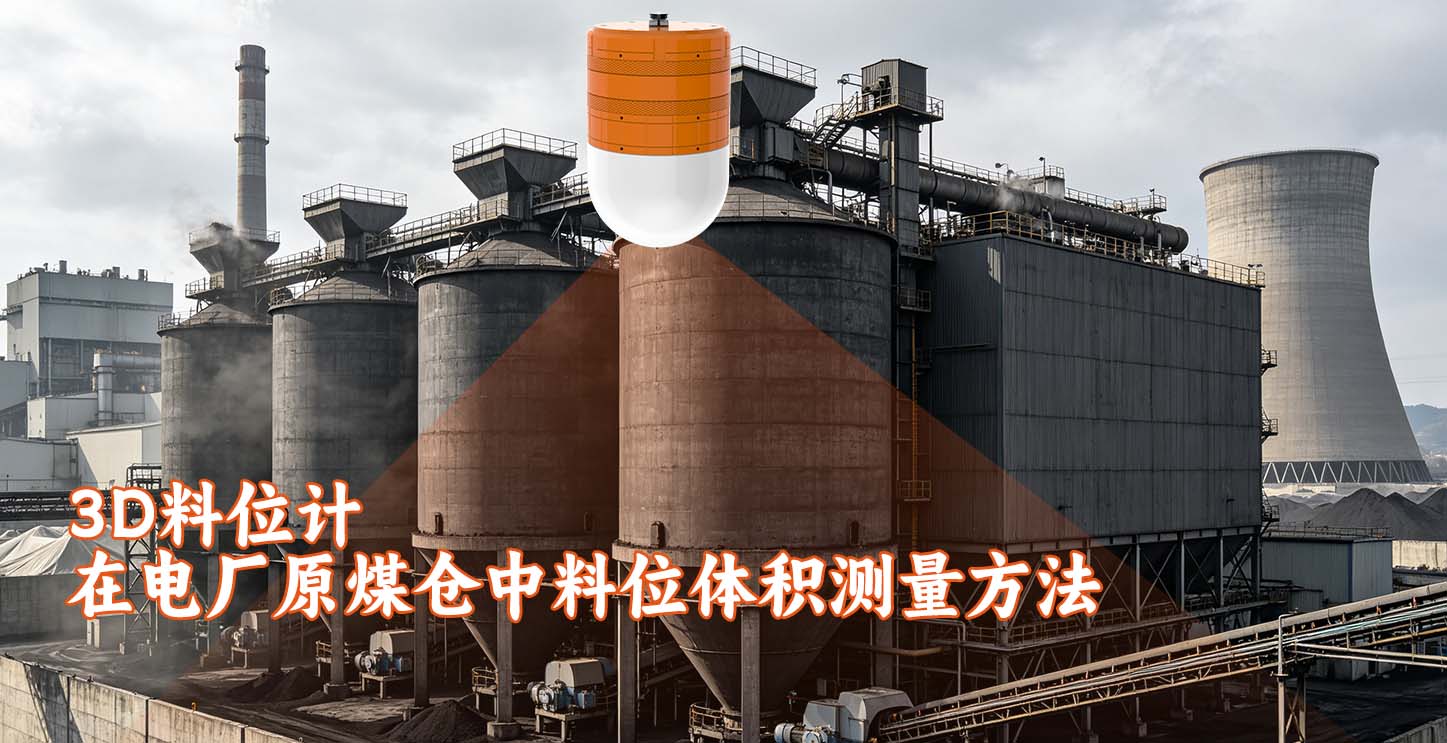 3D料位计在电厂原煤仓中料位体积测量方法